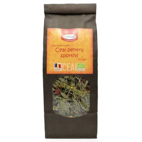 Ceai pentru sportivi, eco-bio, 50 g, Biofarmland
