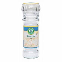 Sare de mare neiodata in rasnita de sticla, eco-bio, 100g - Lebensbaum