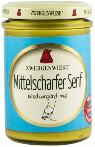 Mustar fara zahar, mediu iute, eco-bio, 160ml, Zwergenwiese