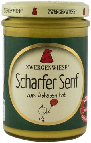 Mustar iute, eco-bio, 160ml - ZWERGENWIESE
