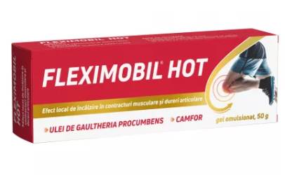 Fleximobil cald gel cu efect de incalzire X 50 g