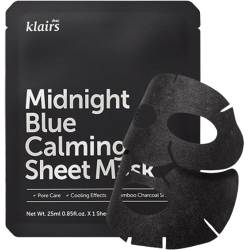 Midnight Blue Masca de fata cu efect calmant, 1 bucata, dear Klairs