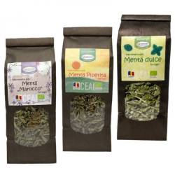 Ceai Pasionat de menta, eco-bio, 120 g, Biofarmland