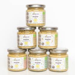 Pachet Mustar sortiment complet , eco-bio, 6 bucati x 195 g, Biofarmland