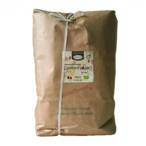 Faina integrala de grau Einkorn, eco-bio, 5 kg, Biofarmland