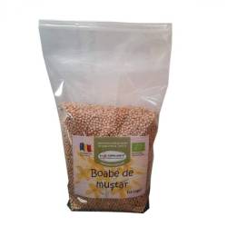 Boabe de Mustar, eco-bio, 170 g, Biofarmland