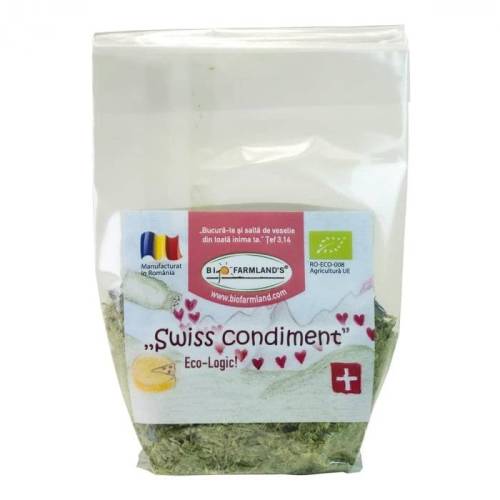 Condiment Swiss, refill, eco-bio, 15 g, Biofarmland