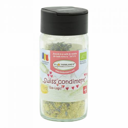 Condiment Swiss, flacon, eco-bio, 15 g, Biofarmland