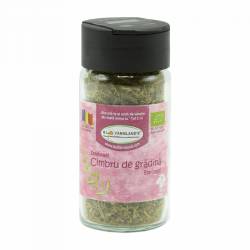 Condiment Cimbru de gradina, flacon, eco-bio, 15 g, Biofarmland