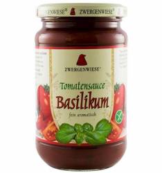 Sos de rosii Basilikum - eco-bio 340g - Zwergenwiese