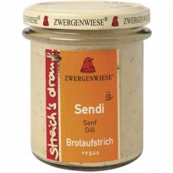 Crema tartinabila vegetala cu mustar si marar, fara gluten, eco-bio 160g - Zwergenwiese