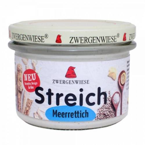 Pate vegetal cu hrean, fara gluten, eco-bio, 180g - Zwergenwiese