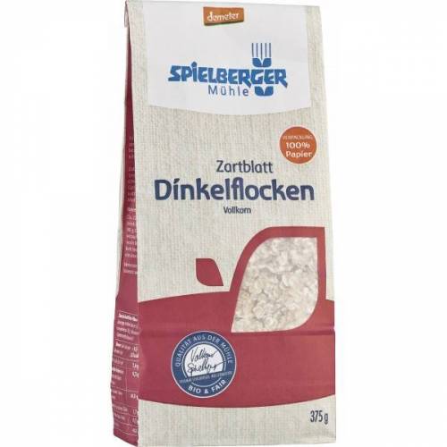 Fulgi de spelta integrali, eco-bio, 375g - Spielberger