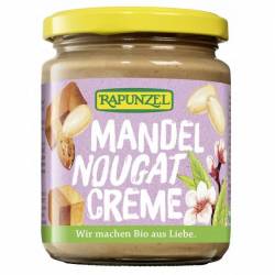 Crema cu migdale si nougat, eco-bio, 250g - Rapunzel
