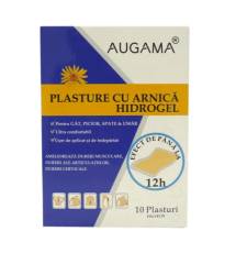 Augama Plasturi cu arnica si hidrogel 10 x 14 cm 10 bucati