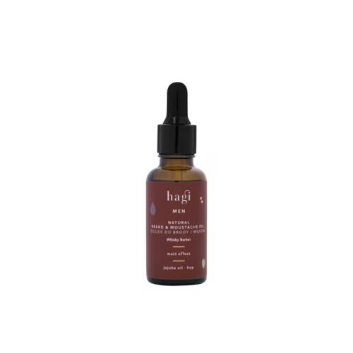 Ulei pentru barba si mustata Whisky Barber, 30ml, Hagi