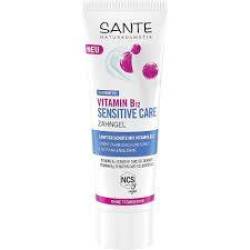 Gel de dinti cu Vitamina B12, Sensitive Care, fara fluor, 75 g, Sante