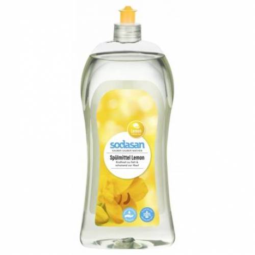 Detergent vase bio lichid lamaie 1000ml Sodasan