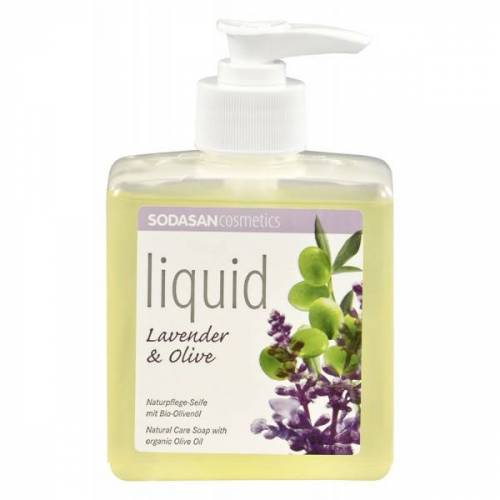 Sapun lichid/gel de dus ecologic Lavanda - Masline 300ml - SODASAN