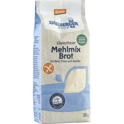 Mix de faina neagra, fara gluten, eco-bio, 500g - Spielberger