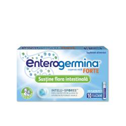 Enterogermina Forte suspensie orala, 10 flacoane, Sanofi