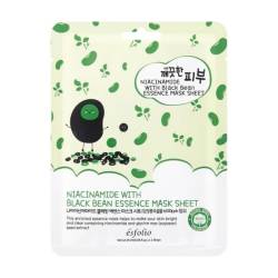 Masca pentru fata cu niacinamida si esenta de fasole neagra, 25ml, Esfolio