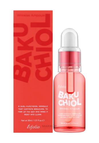 Ser fata antirid cu Bakuchiol, 30ml, Esfolio