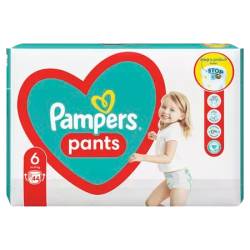 Scutece-chilotel Pants Marimea 6 pentru 14-19 kg, 44 bucati, Pampers