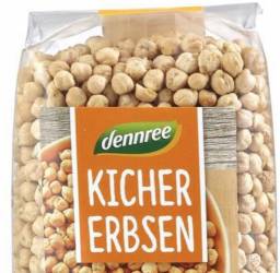 Naut boabe eco-bio, 500g - Dennree