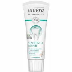 Pasta de dinti sensitiv cu musetel (cu fluor), eco-bio 75ml - Lavera
