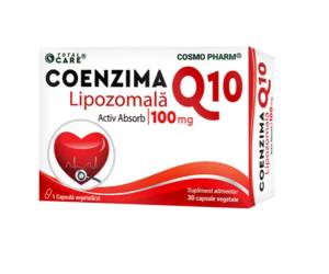 Coenzima Q10 lipozomala 100 mg 30 capsule