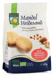 Biscuiti din faina de grau spelta - eco-bio cu unt si migdale - eco-bio 125g - Bohlsener Muhle