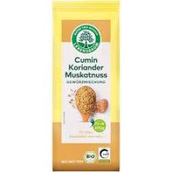 Mix de chimen, coriandru si nucsoara, eco-bio, 45 g, Lebensbaum