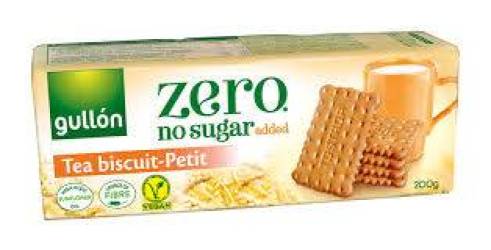 Biscuiti pentru ceai, fara zahar, 200 g, Gullon
