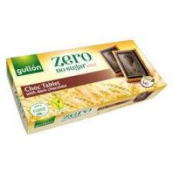 Biscuiti cu ciocolata neagra, fara zahar, 150 g, Gullon