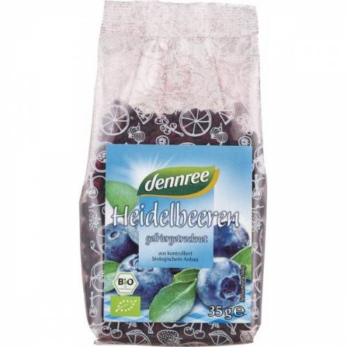Afine uscate prin congelare, eco-bio, 35g - Dennree