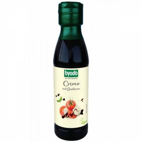 Otet balsamic crema cu busuioc, eco-bio, 150ml - Byodo