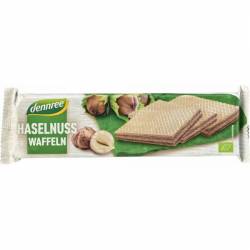 Napolitane cu crema de alune de padure, eco-bio, 125g - Dennree