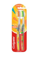 Colgate Slim Soft Advanced Design Edition Ultra Soft Periuta de dinti 2 bucati