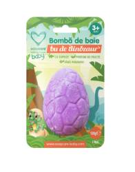 Easycare Bomba de baie ou de dinozaur cu supriza parfum de lavanda 120 g