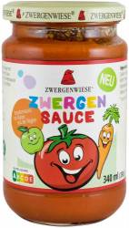 Zwergen sauce sos de rosii cu mere, eco-bio, 350g - Zwergenwiese