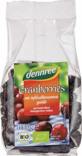 Merisoare, eco-bio, 100g - Dennree
