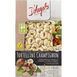 Tortellini cu umplutura de ciuperci, eco - bio, 250 g, DAngelo