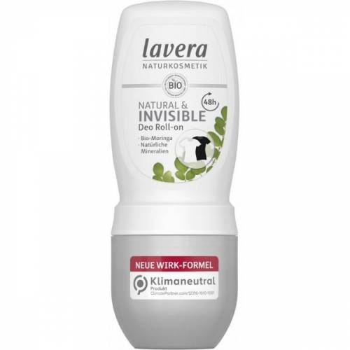 Deo Roll-on Natural si Invizibil, 50ml - Lavera