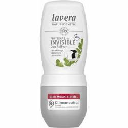 Deo Roll-on Natural si Invizibil, 50ml - Lavera