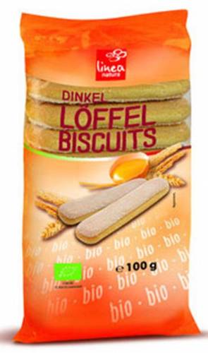 Piscoturi din faina de grau spelta eco-bio, 100g LINEA NATURA