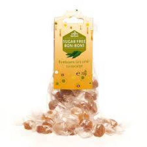 Bomboane cu aroma de eucalipt, fara zahar, 70 g, Apidava