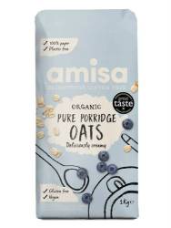 Porridge din ovaz, fara gluten, eco-bio, 1 kg, Amisa