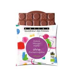 Ciocolata vegana cu cocos, mango si ovaz, eco-bio si fairtrade, 70 g, Zotter