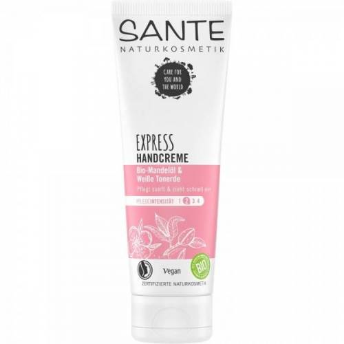 Crema de maini cu ulei de migdale, 75ml - Sante
